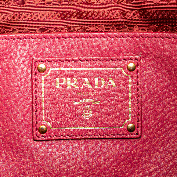 Pre-Loved Prada Vitello Daino Open Convertible Tote - Picture 6 of 10